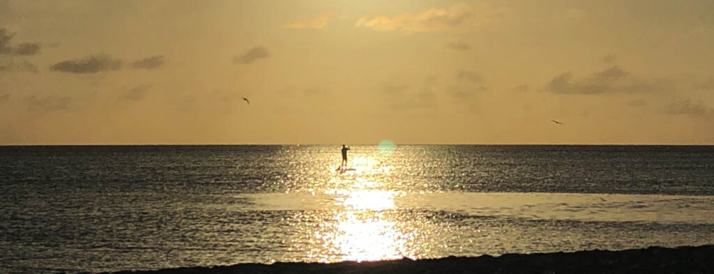 Memory Monday - Sunset at Arashi Beach - Aruba