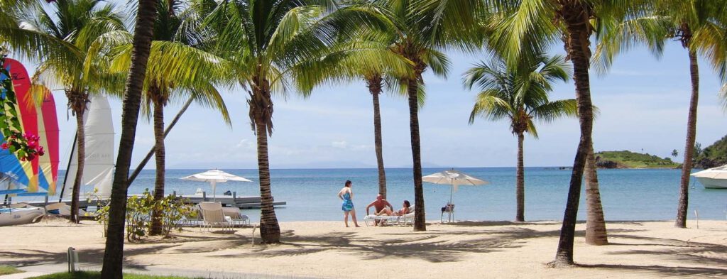 At the Caribbean: Antigua Carlisle Bay