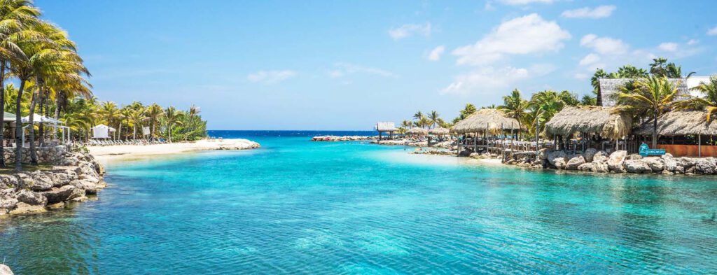 At the Caribbean: Blue Lagoon Curacao